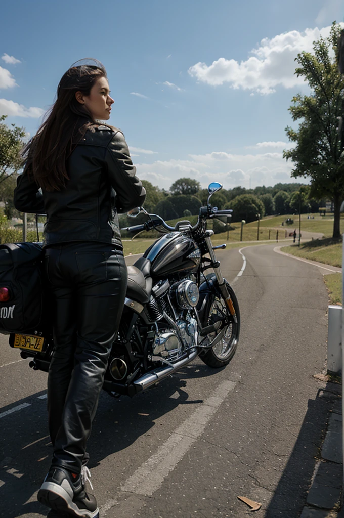 A bikers