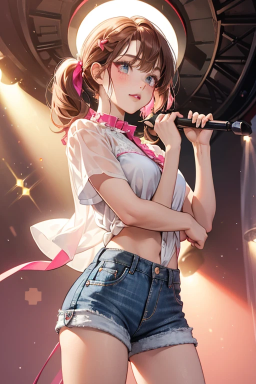 Microphone in hand