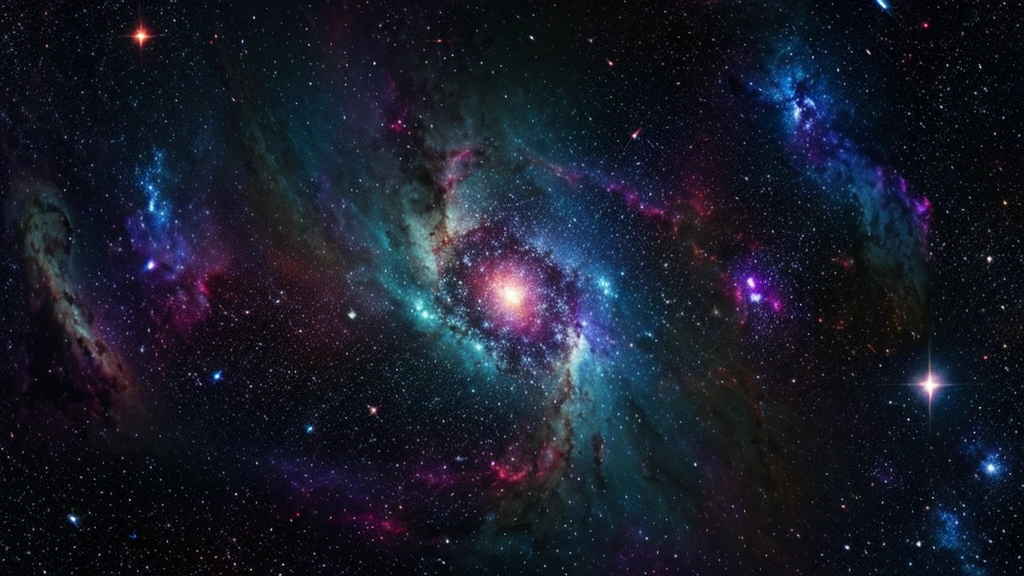 Galaxy Background, Deep space in the background, Colored background nebula, The background is an alien galaxy, Space Background, Beautiful space, Galaxies and nebulae, Background space galaxy, Torn Color Nebula, nebula in the background, Space nebula background, Background infinite universe, (Dark Tone: 1.5) 8K, masterpiece, Highest quality,