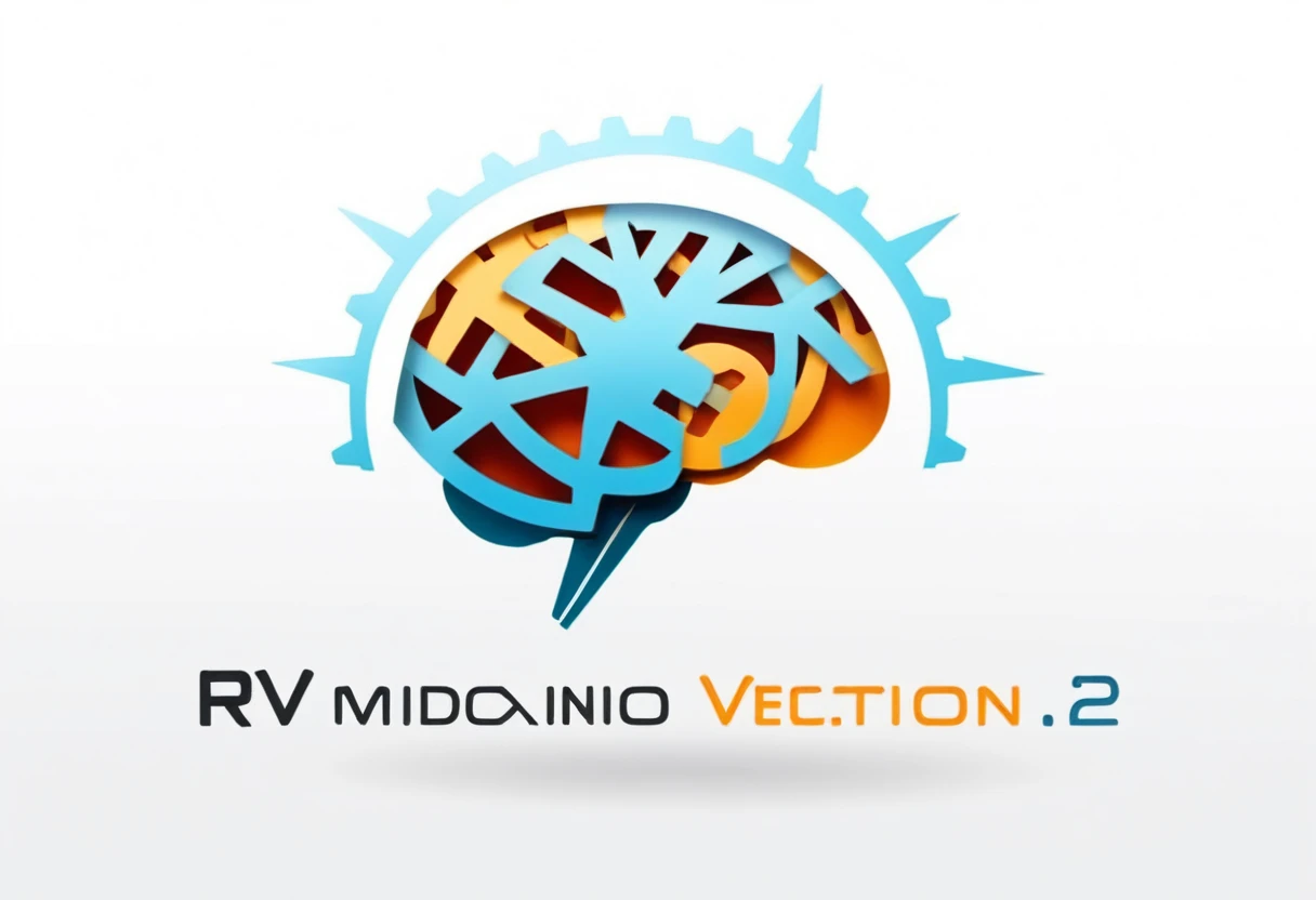 (((logo text professional style))), a professional minimalist 3d brain logo of the mentoring text title saying"RV 360º Mentoring":1.6, on a white background. Minimalist professional 3d logo that symbolizes teaching and mental programming in an evolving brain, plumbing, The initials "RV 360º Mentoring" by Rafael Vitor with the numbers 360º representing the scope of mentoring from all angles. simple and modern, floating, minimalist and creative:1.4, with ((( letters "RV" connected together in continuity:1.4. and elements related to knowledge, evolution, the mind and contour of a brain:1.4,((gears form the brain)):1.5, ((an arrow with its trail enveloping everything and rising in evolution)):1.5, clean lines metallic and elegant minimalist 3d style logo for business card with ((white background)):1.4, shading perfect-letters:1.5, mental programming in white-background:1.4, ultra-detailed, 8k, photorealistic, vivid colors, studio lighting, 3d render, sharp focus, (best quality:1.2), (realistic:1.37), digital art, masterpiece:1.5), (very-photorealistic:1.5), photo realistic, Nikon, natural light, 8k, , high definition, XF IQ4, 150MP, 50mm cam lens, ISO 1000 Certification, 1/250 Years, natural light, adobe lightroom, photo lab, Photographic Affinity, FotoDirector, post-processing:1.4, popular on CGStation, HDR 2160, High quality, 16k, 8K, maximum resolution, —v6