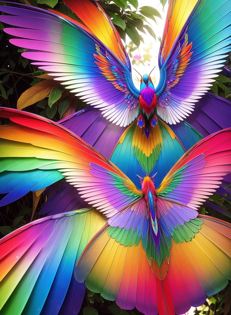 Asas Brilhantes: Its wings are resplendent, reflecting rainbow colors when it hits them. These magical wings allow her to fly through the Enchanted Garden and faraway places on her adventures.