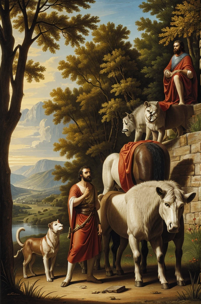 Vision of the 4 beasts of Daniel 