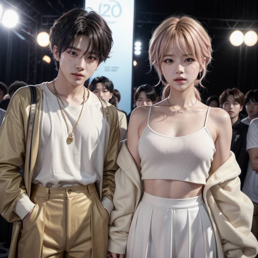 Jimin actor and kpop idol more realism in hair and clothing "Create an image of BTS's Jimin as a pre-Hispanic god at the Kukulkan Temple in Chichén Itzá" Imagine Jimin from BTS as a pre-Hispanic god surrounded by pyramids in Teotihuacán" Design a representation of BTS's Jimin as a pre-Hispanic god at the ruins of Monte Albán in Oaxaca" Visualize Jimin from BTS as a pre-Hispanic god in the Templo Mayor of Mexico City" Create an image of BTS's Jimin as a pre-Hispanic god at the Temple of Inscriptions in Palenque" "Create a detailed representation of a pre-Hispanic Mexican god with black hair, freckles and blue eyes, surrounded by natural elements of its mythology. "Imagina a un dios prehispánico mexicano con rasgos únicos como freckles and blue eyes, and give him a majestic and powerful look in his facial expression." "Draw a pre-Hispanic Mexican god with black hair, freckles on her face and bright blue eyes, with accessories and characteristic symbols of his cult." "Crea una imagen digital de un dios prehispánico mexicano con características inusuales como freckles and blue eyes, and add symbolic elements that represent their role in mythology." Design an illustration of a pre-Hispanic Mexican god with black hair, freckles scattered across her face and deep blue eyes, showing its divine and mysterious essence."