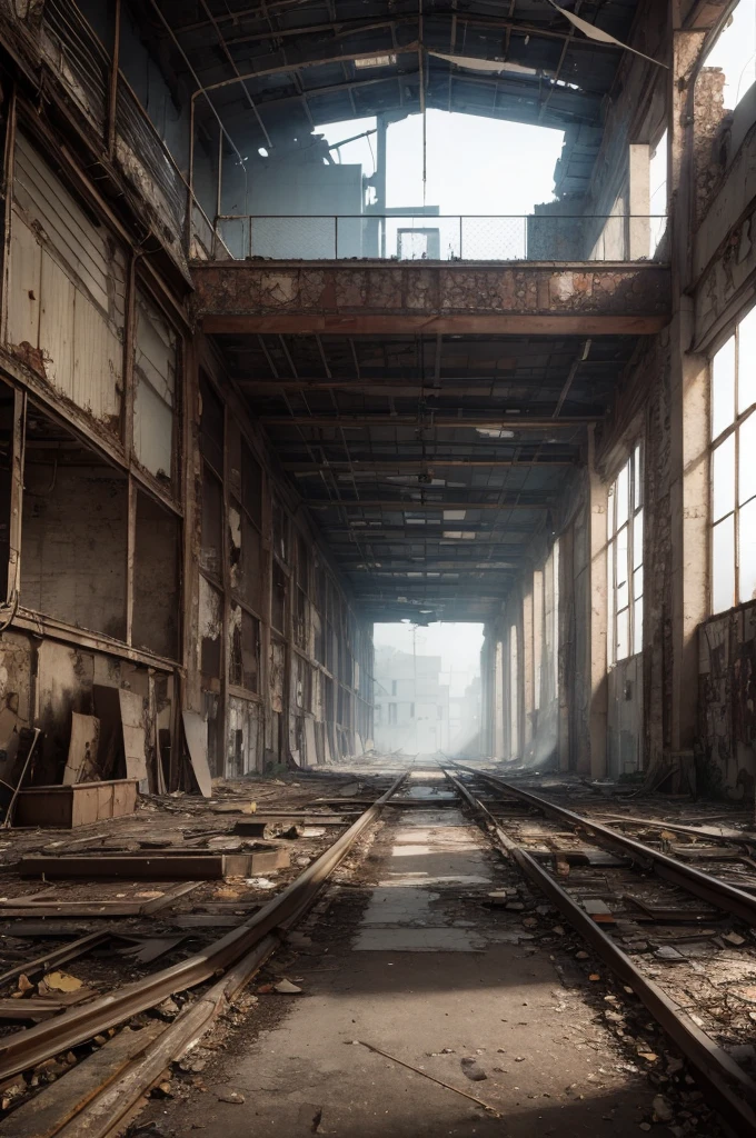 An abandoned factory