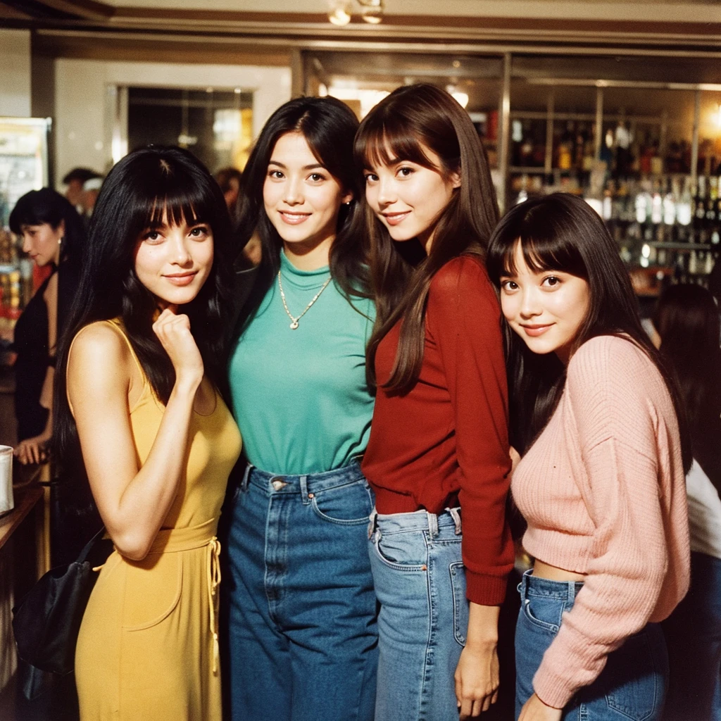 3 lovely 1,970s women hanging out