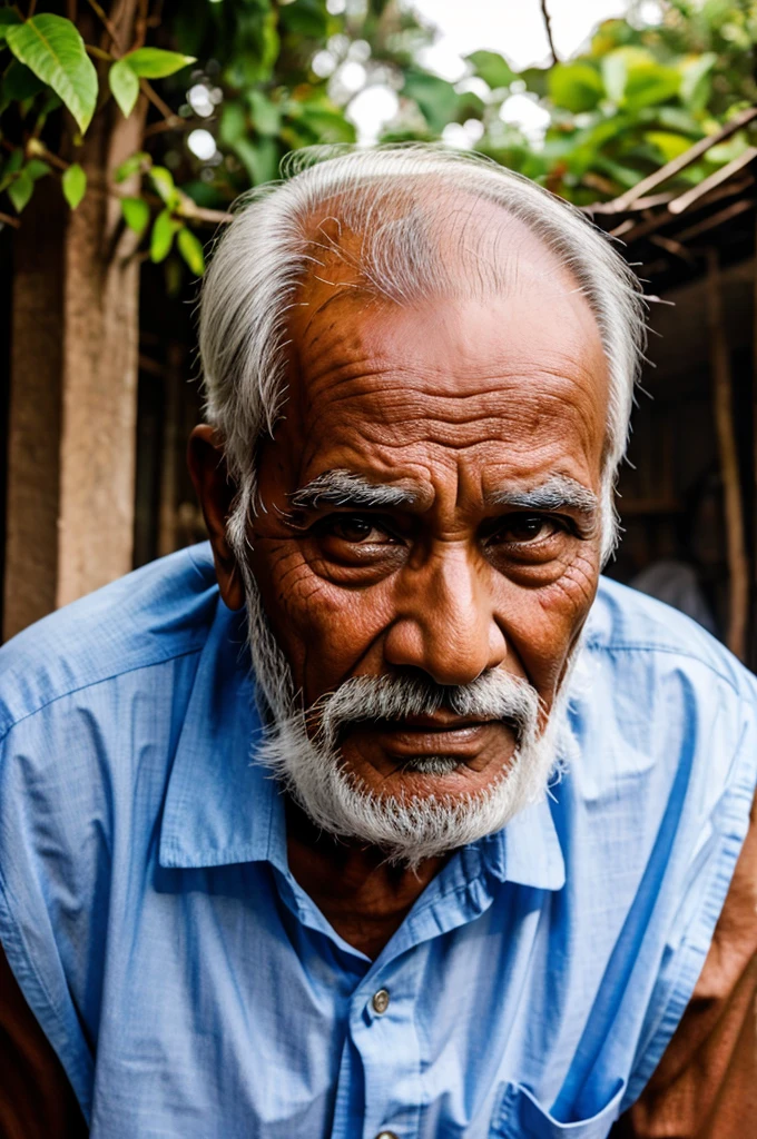 Indian old man
