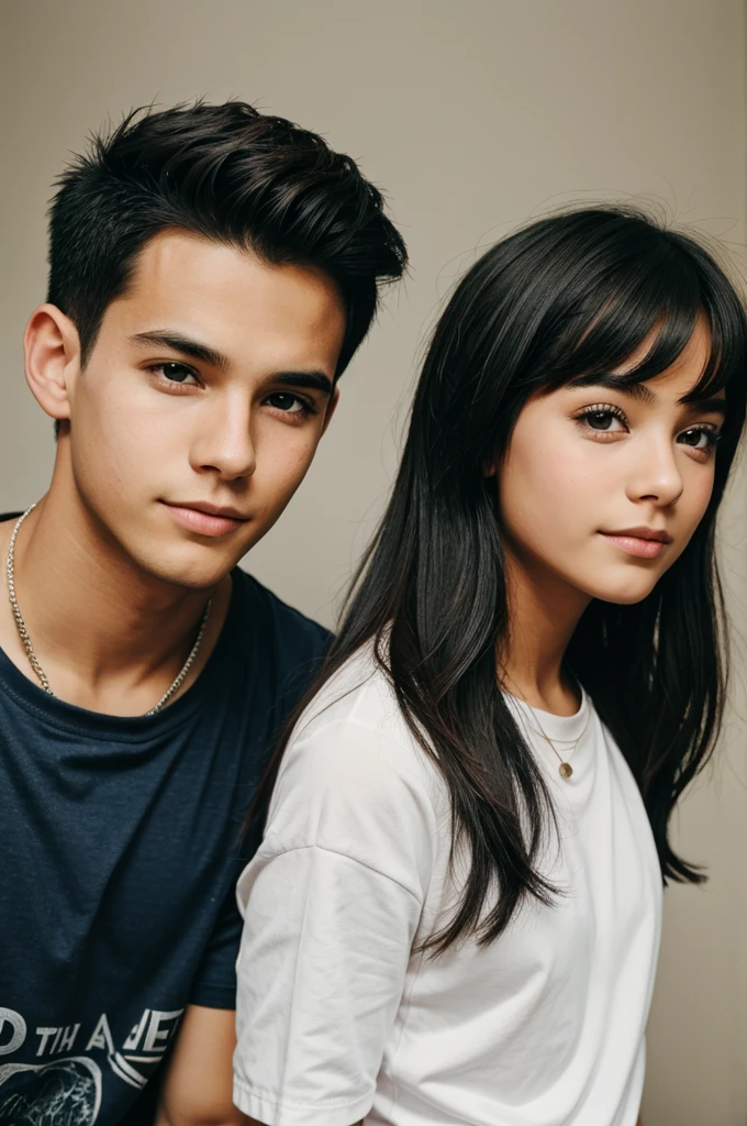 A boy and a girl