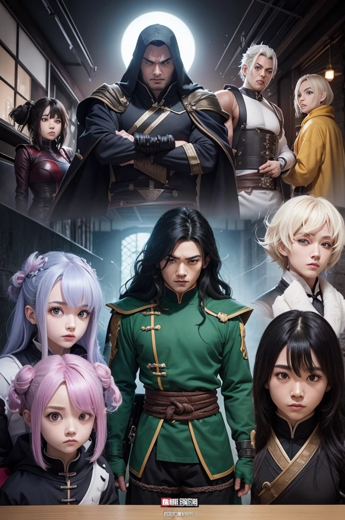 Create a male character inspired by Akaza Lua Superior 3 from the Demon Slayer series, add traits from the hit character from Dragon Ball Super, Also add features from Doctor Doom from Marvel and General Kai from Kung Fu Panda 3