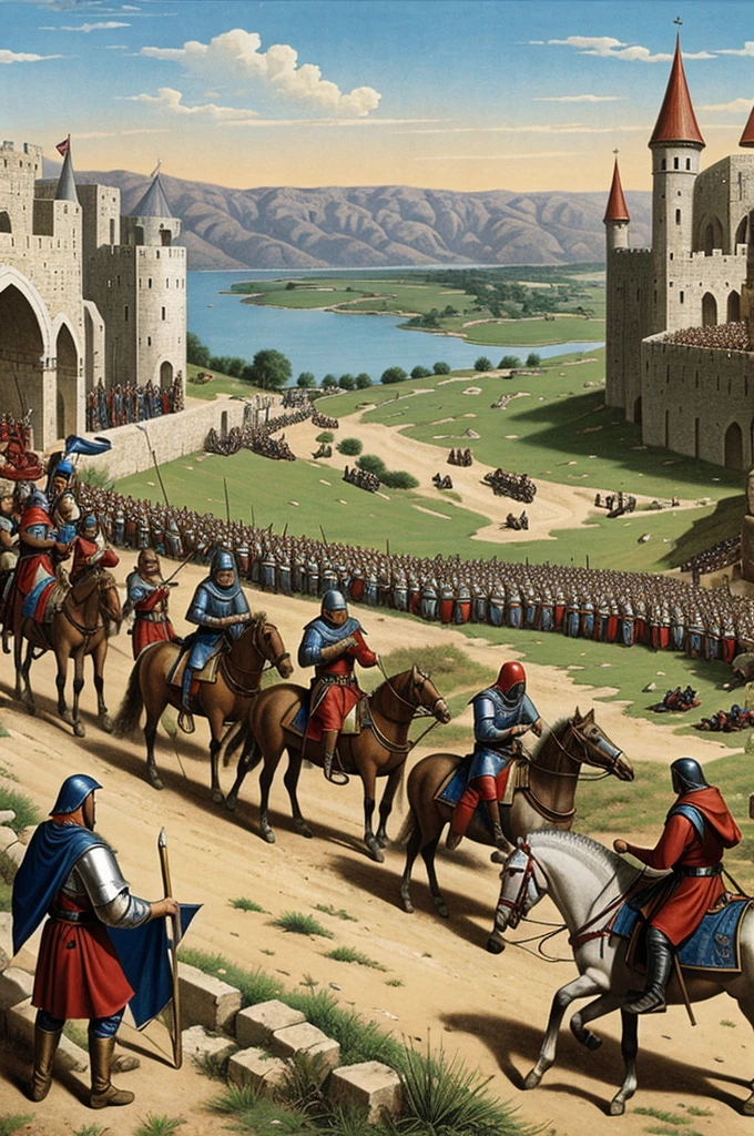 MAKE A VISUAL ORGANIZER OF THE CRUSADES 