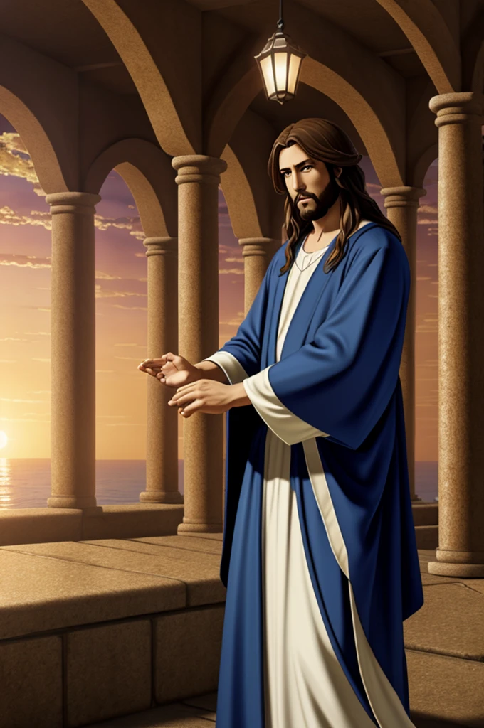 Create various miracles of Jesus with anime
