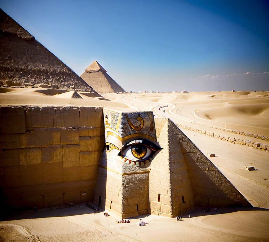 Eye of Horus, Pyramid Egypt.