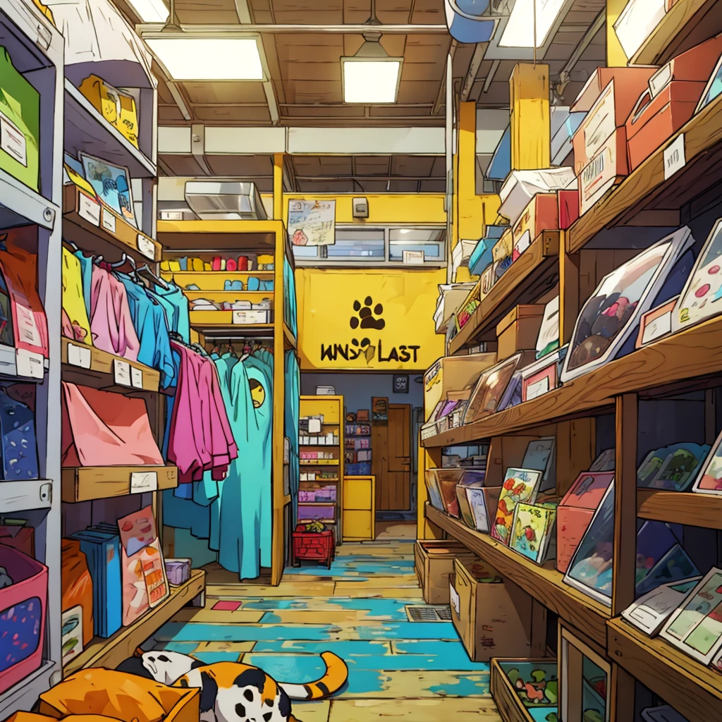Little eyes went here with a pet store