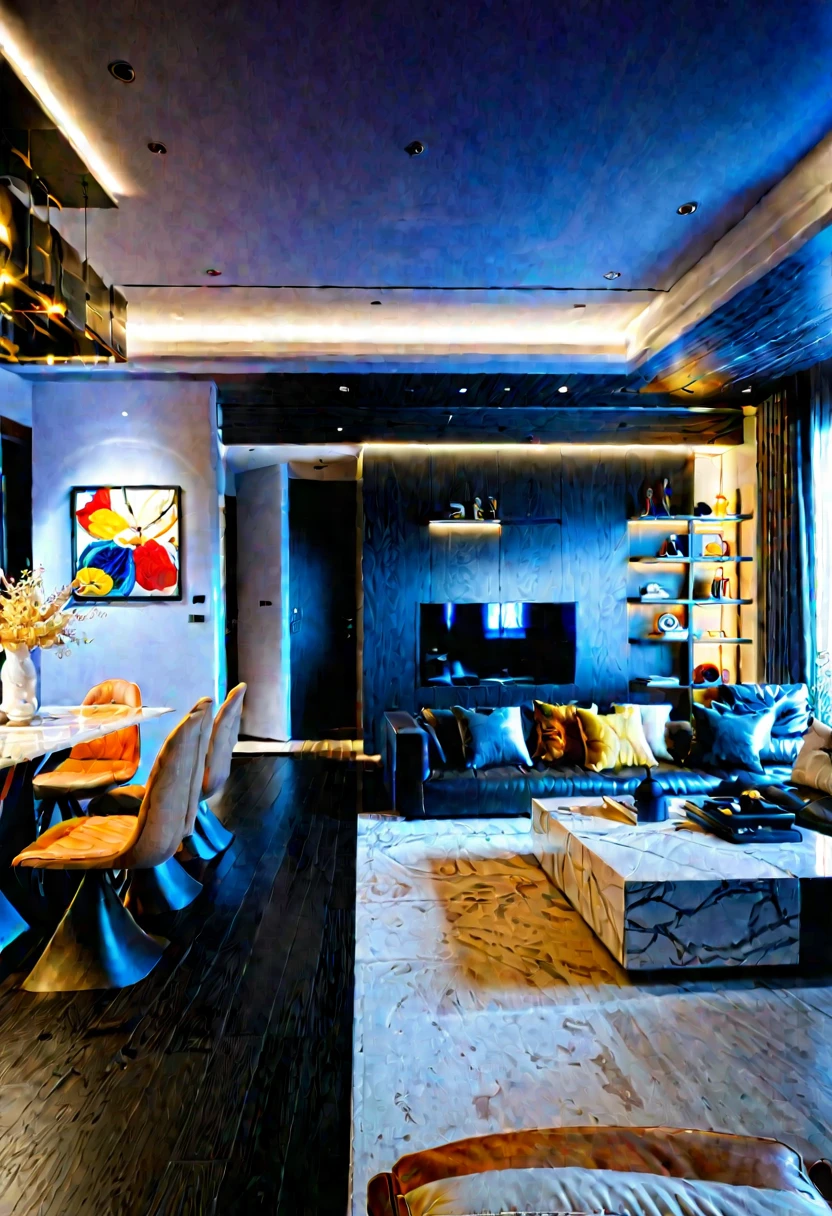 Raw photo, Masterpiece, high quality, best quality, authentic, super detail, interior livingroom