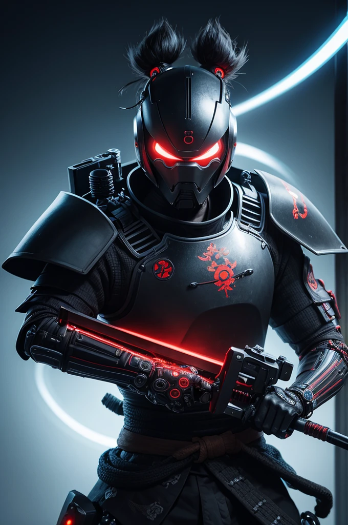 A cybernetic samurai