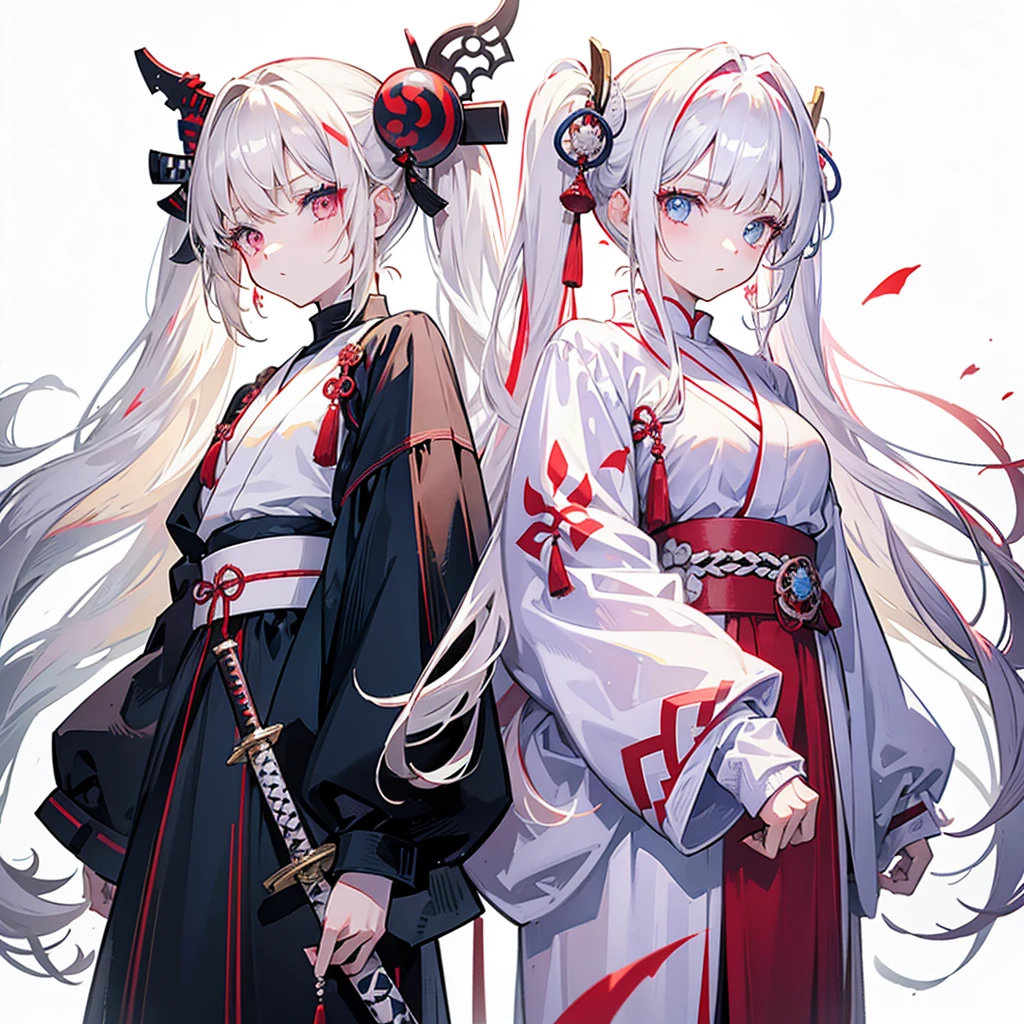 Masterpiece, Best, Night, Full Moon, 1 Female, Mature Woman, Chinese Style, Ancient China, Elder Sister, Royal Sister, Cold Face, Expressionless, Silver White Long Haired Woman, Light Pink Lips, Calm, Intellectual, Three Bangs, Gray Hitomi, Assassin, Long Sword, Swordsman, Fighting, Street View, Facial Details,