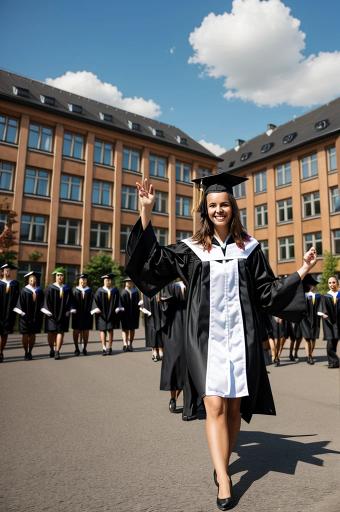 Create a psychologist graduating in Germany.