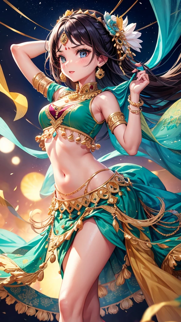 Create a girl in ghaagra choli
