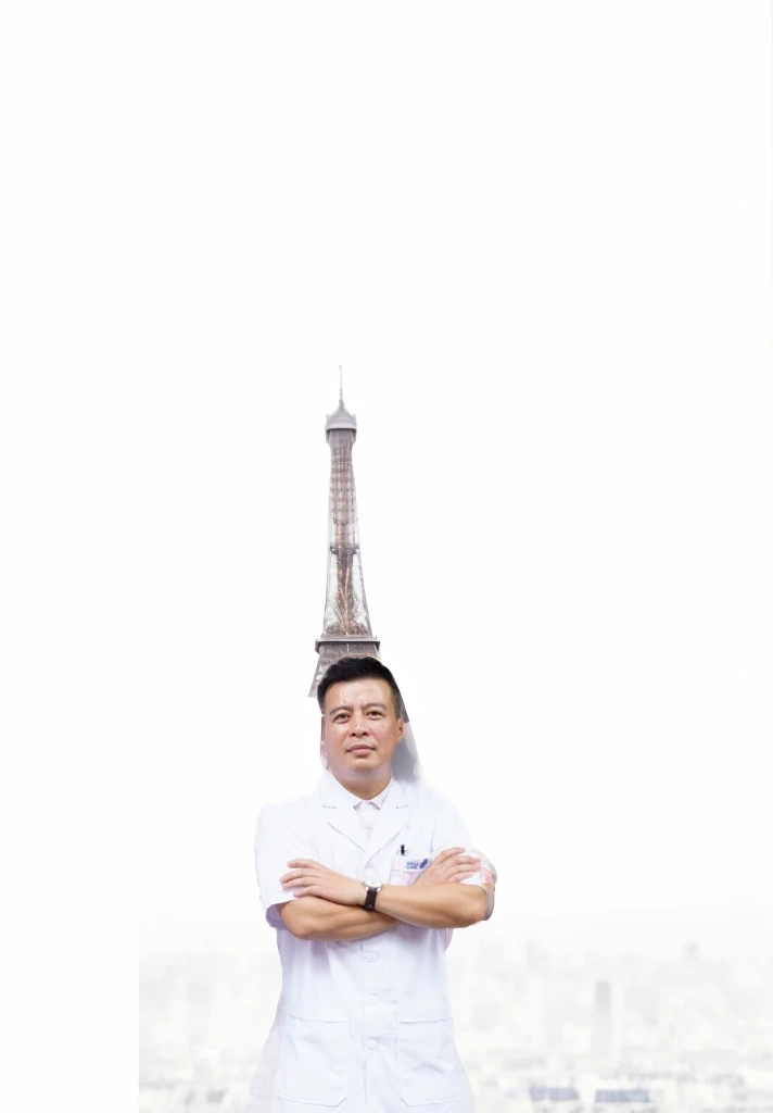 Paris city, (Eiffel Tower far behind), daylight, ( amazing Draw, professional photo,((ultra realistic)), high detail, 4k quality),