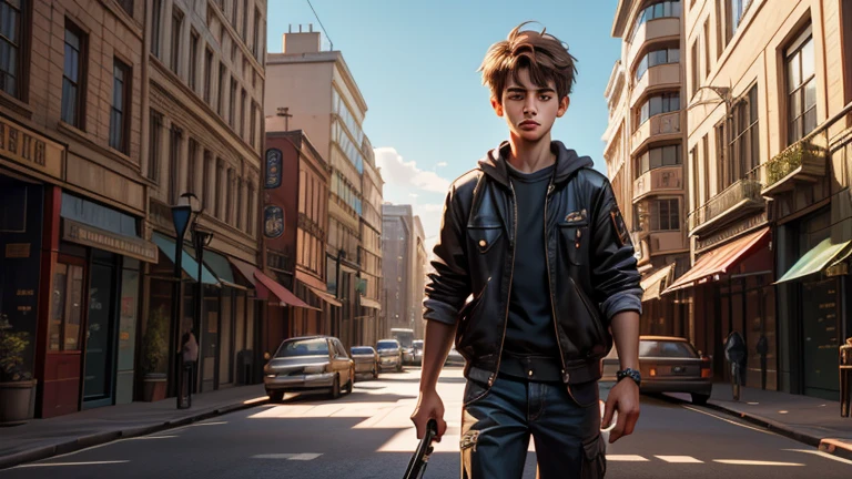 In the heart of the city is Lucas, a determined and courageous 20 year old, hyper realist, cinematographic.
