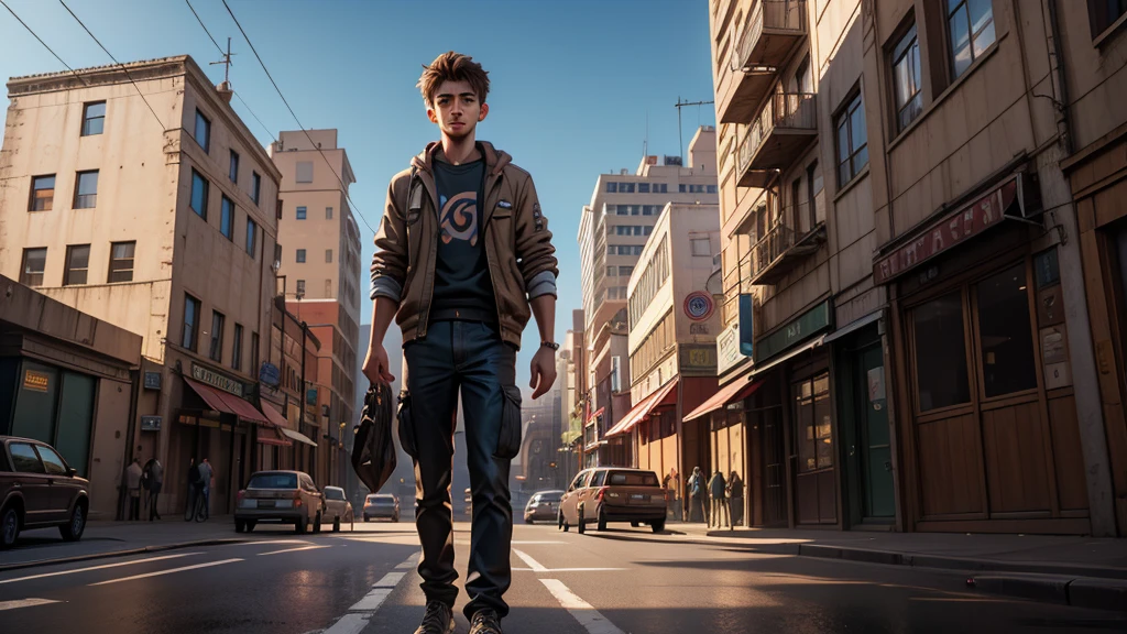 In the heart of the city is Lucas, a determined and courageous 20 year old, hyper realist, cinematographic.