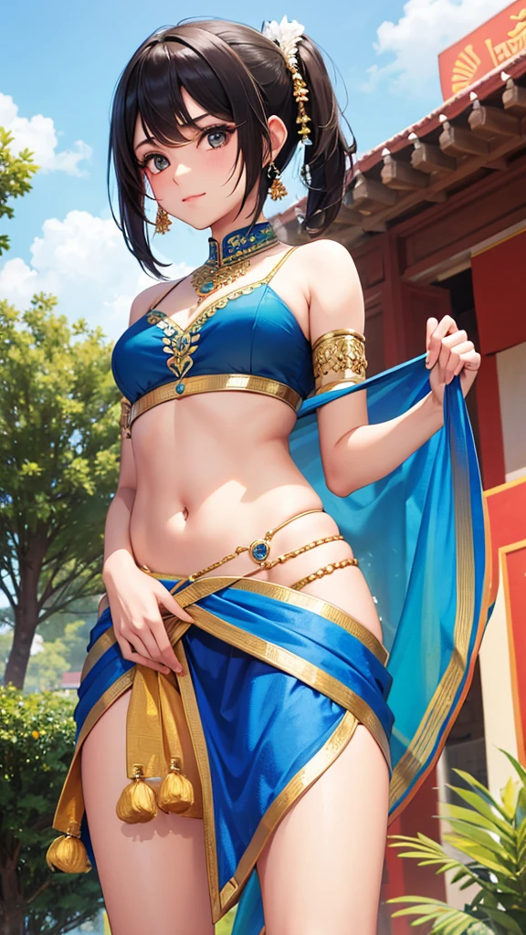 Create a Indian girl saree