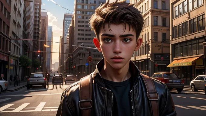 In the heart of the city is Lucas, a 20 year old, with a lot of faith, determined and courageous, hyper realist, cinematographic.