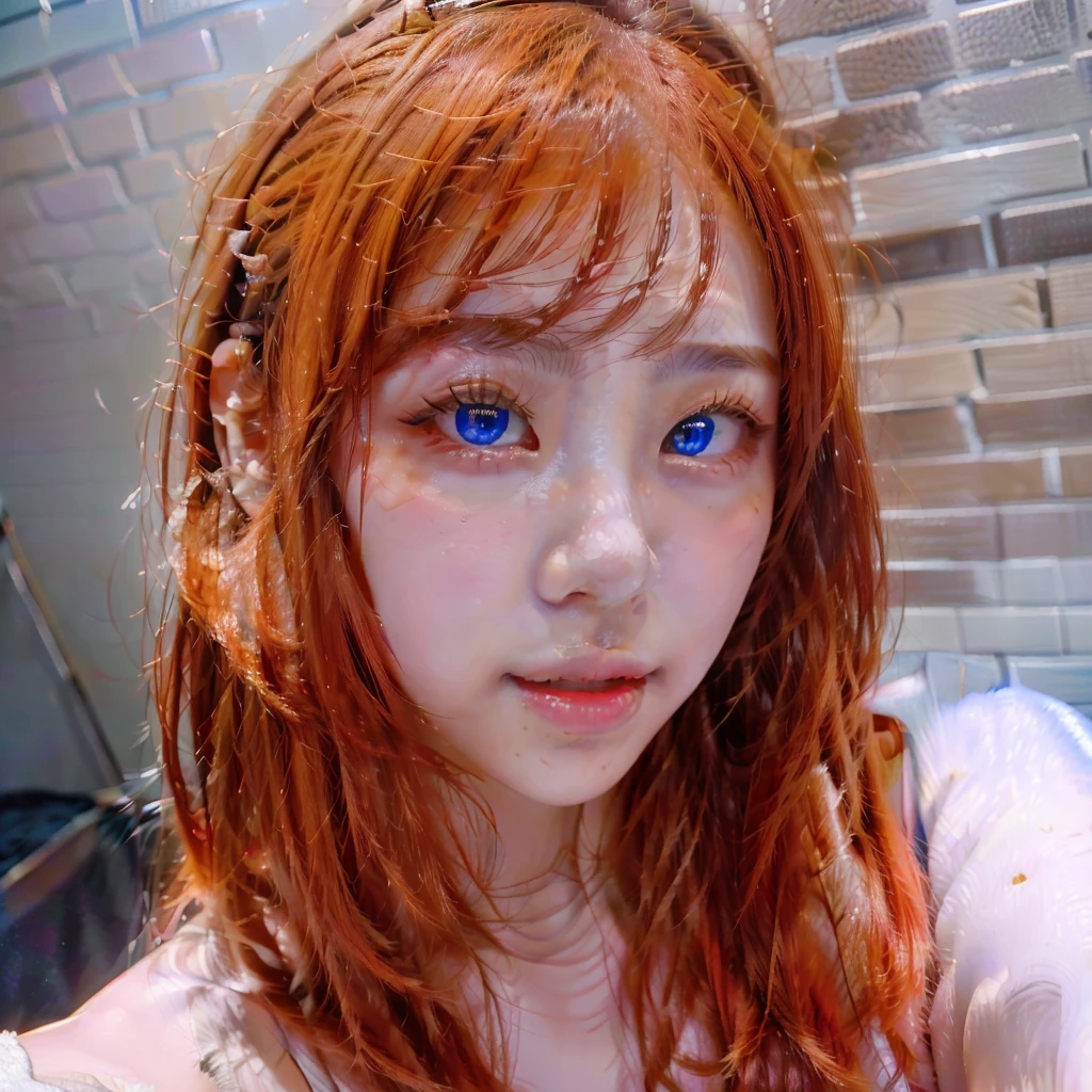 son chaeyoung de twice ojos azules