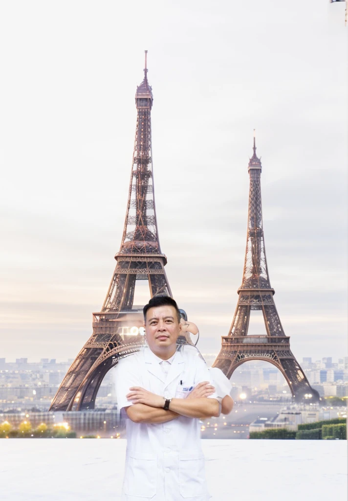 Paris city, (Eiffel Tower far behind), ((night)), bokeh, ( amazing photo, professional photoshot,((ultra realistic)), (ultrahigh detail), 8k quality), 