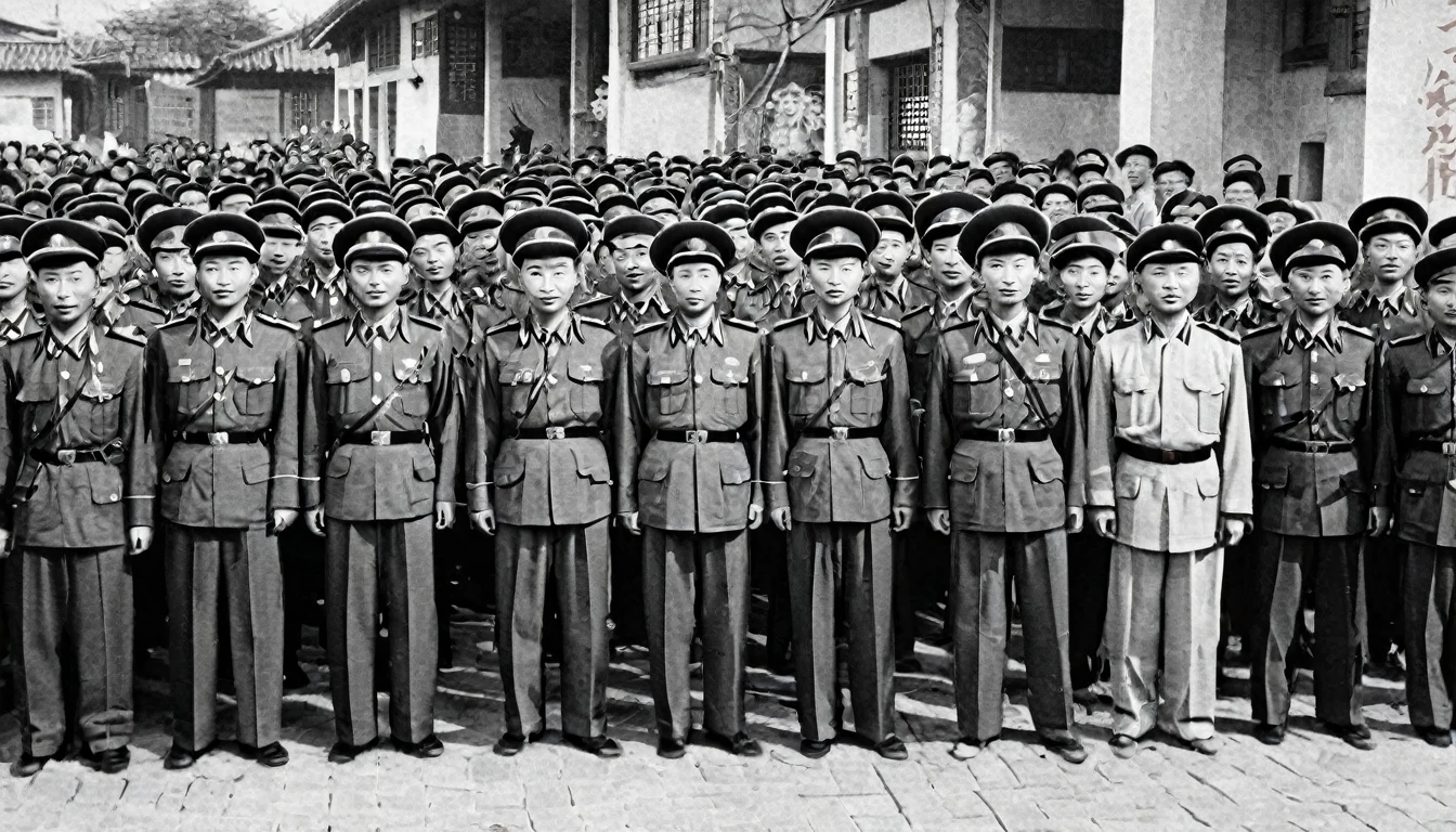 Clothing in the early days of Chinese liberation