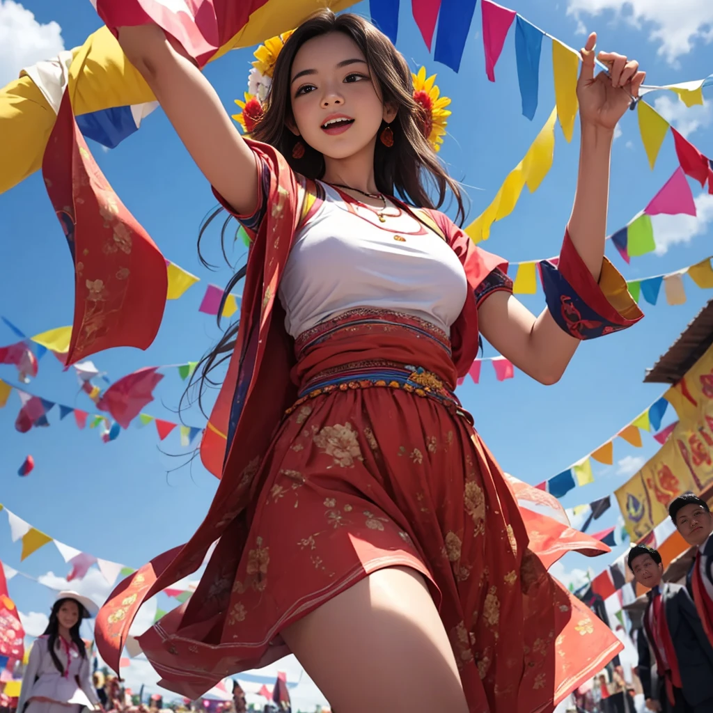 Inti Raymi fest, sunny, HD