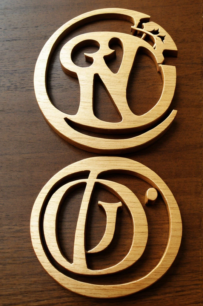 Tree carved initials J & d