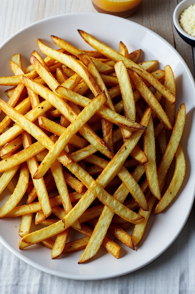 Salted french fries