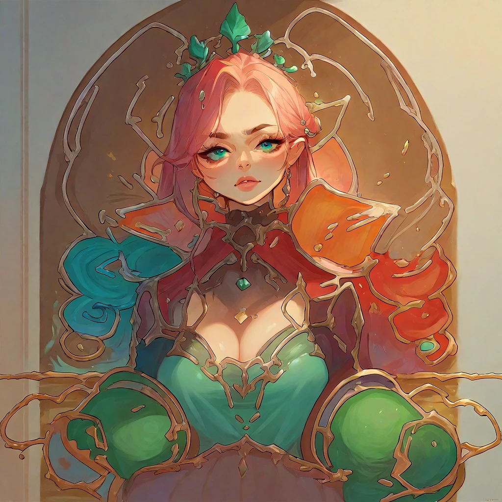 ((masterpiece), best quality, high quality, professional quality, highly detailed, highres, perfect lighting, natural lighting), (1girl, beautiful, large breasts, (multicolored hair, red hair,blonde hair,pink hair, long hair, high ponytail), naked, perfecteyes eyes), having sex, vaginal penetration, on a bed, <lyco:locon_perfecteyes_v1_from_v1_64_32:0.6>