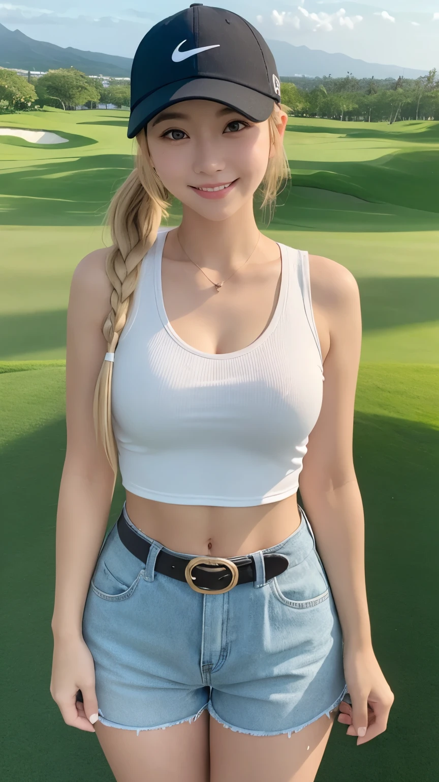 Superb Quality, Masterpiece, High Resolution, 1Girl, Blush, (Seductive Smile: 0.8), Star Pupil, , Hair Accessories, Necklace, Jewelry, Beauty, on_body, Tyndall Effect, Realism, Lotus Pond, Light Edge, Two-tone Lighting, (High Detail Skin: 1.2), 8K UHD, DSLR, Soft Light, High Quality, Volume Lighting, Candid Photo, High Resolution, 4K, 8K, Background Bokeh