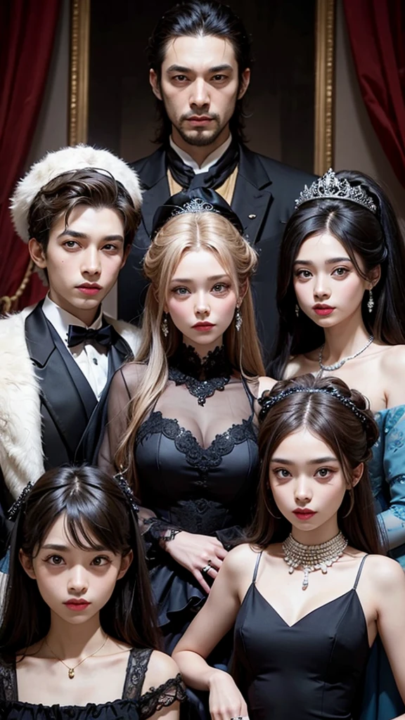 A crazy rich family potrait