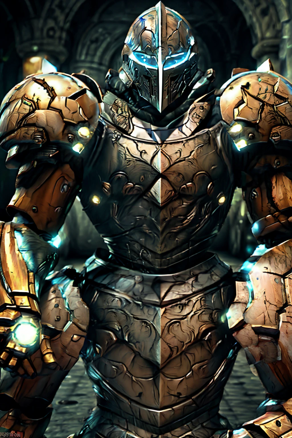 Samus Aran as a mideval knight
