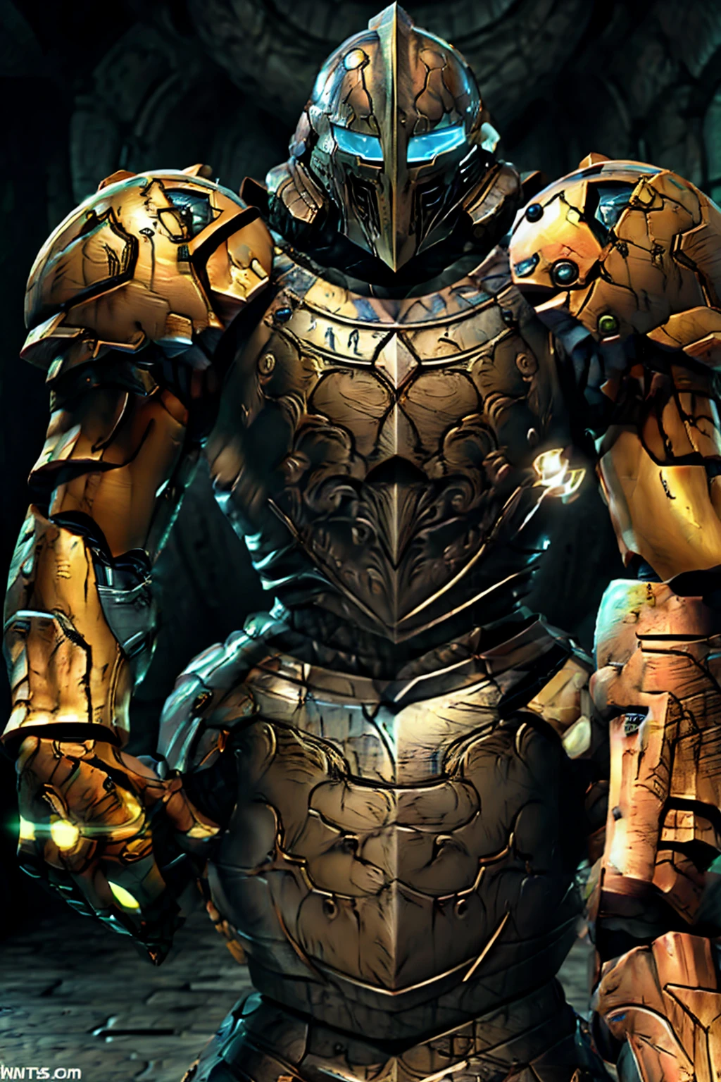 Samus Aran as a mideval knight