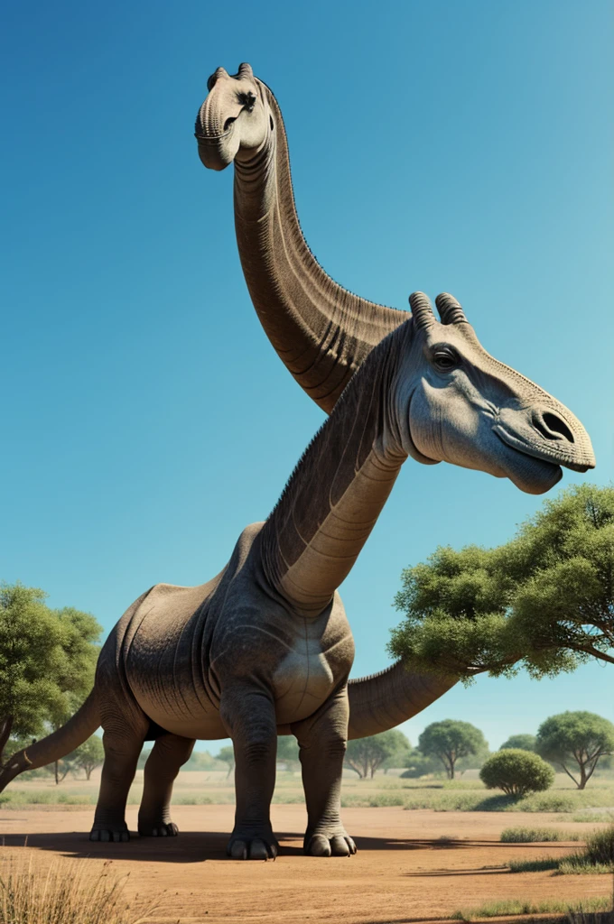 Animated Brachiosaurus