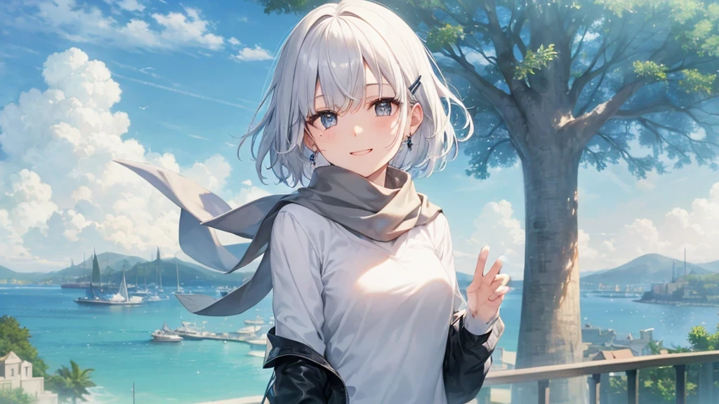 wave hands