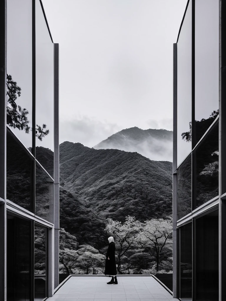 The world of black and white continues to expand、The space lacks color.。The landscape looks like it was painted on a dreamy monochromatic canvas.、Spread to all over the world。Light and shadow intertwined、Contrasting shadows give objects and landscapes depth.。The earth was dyed white、Accept light gray shades、It exudes silence and solemnity.。Tall buildings and trees、black outlines、His posture is full of calm，It&#39;s like no time has passed。.。In the landscape、Distant Mountains々and vast plains、The contrast of black and white creates a strange beauty.。people々And the appearance、it appears as a silhouette。Their movements and gestures、Look exquisite in the harmony of black and white、Facial expressions become clearer。Emotions are expressed not through color but through shapes and shadows.、Its unique aesthetic color world.。In this black and white world、The lack of color is not inconvenient、It opens up new possibilities of expression.。gentlemen.々な形や模gentlemen.look vivid、Unique monochrome aesthetic，Full of beauty and depth.、It gives the world its unique charm.。