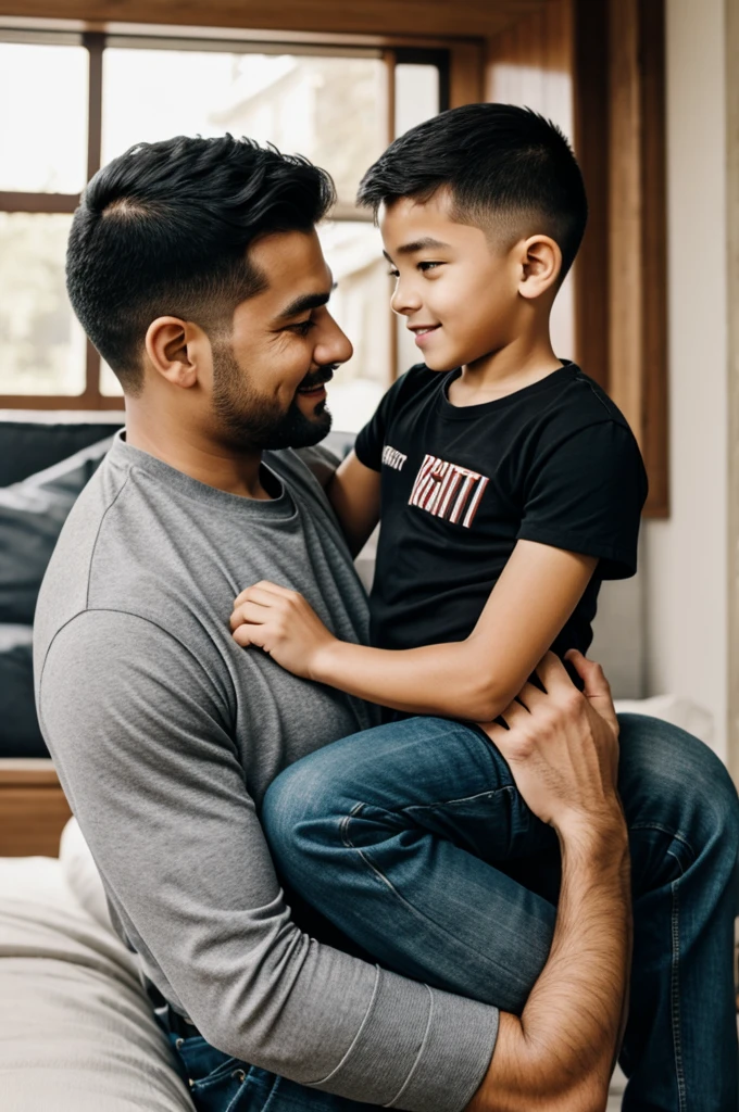 father and son