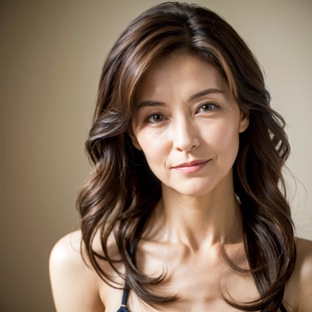 Beautiful mature woman with wavy long hair, cool beauty, Sexy Mature, Ultra-high resolution,(Realistic:1.4), ((Highest quality)), ((masterpiece)), (be familiar with),