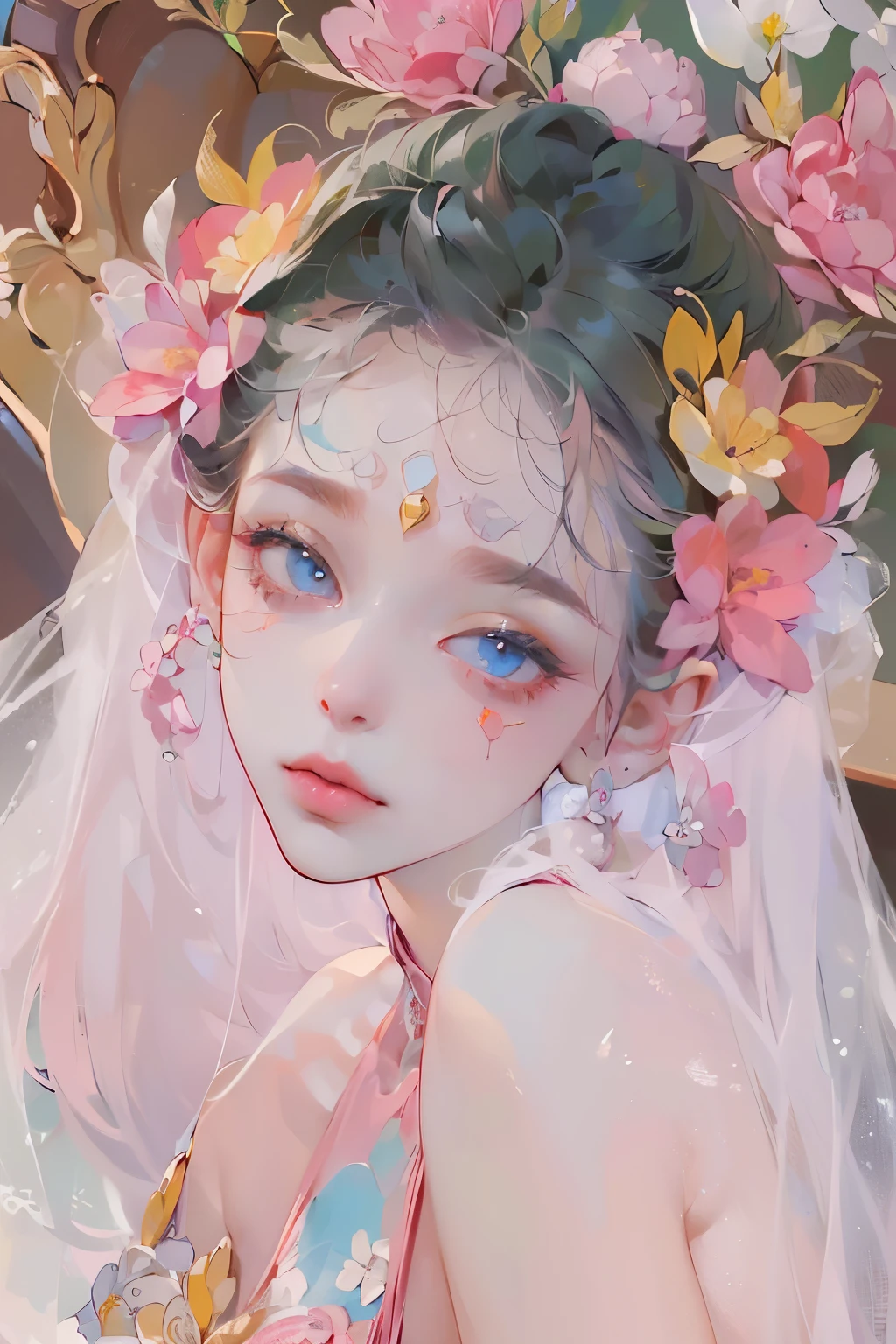 (masterpiece,best quality,Extremely detailed:1.6),illustration,, (Solitary,1 Girl,Beautiful and delicate eyes:1.2),,