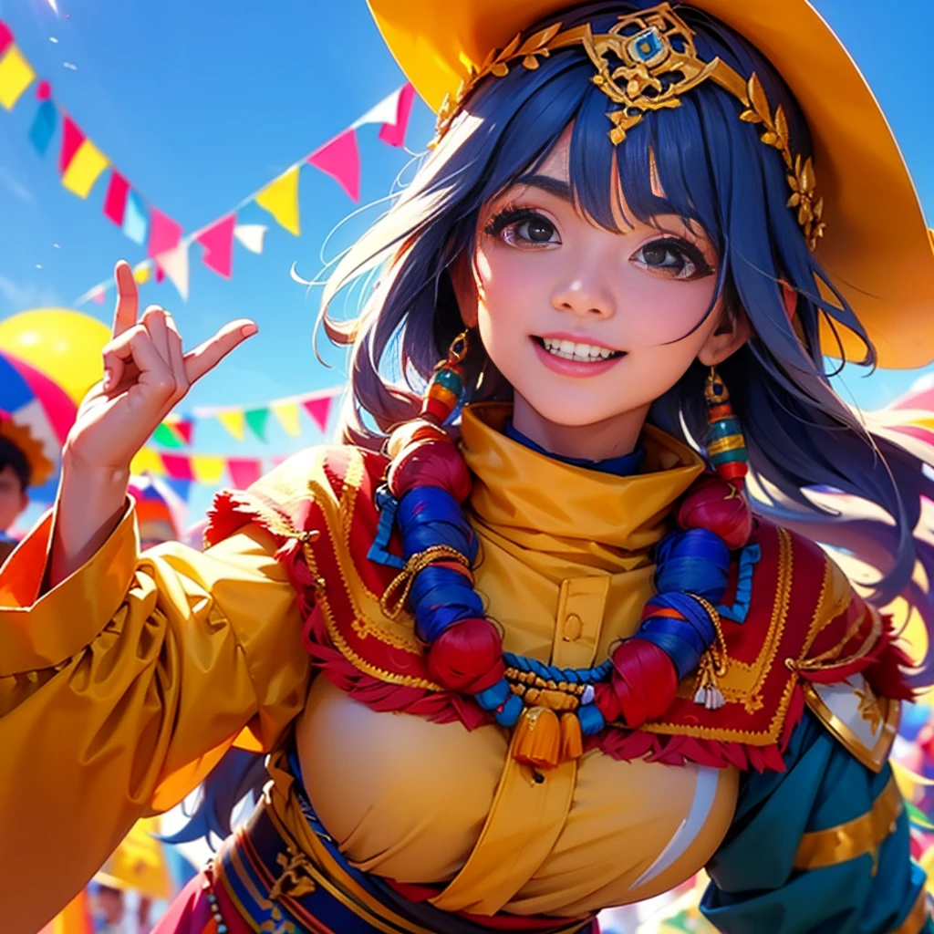 Inti Raymi fest, sunny, HD