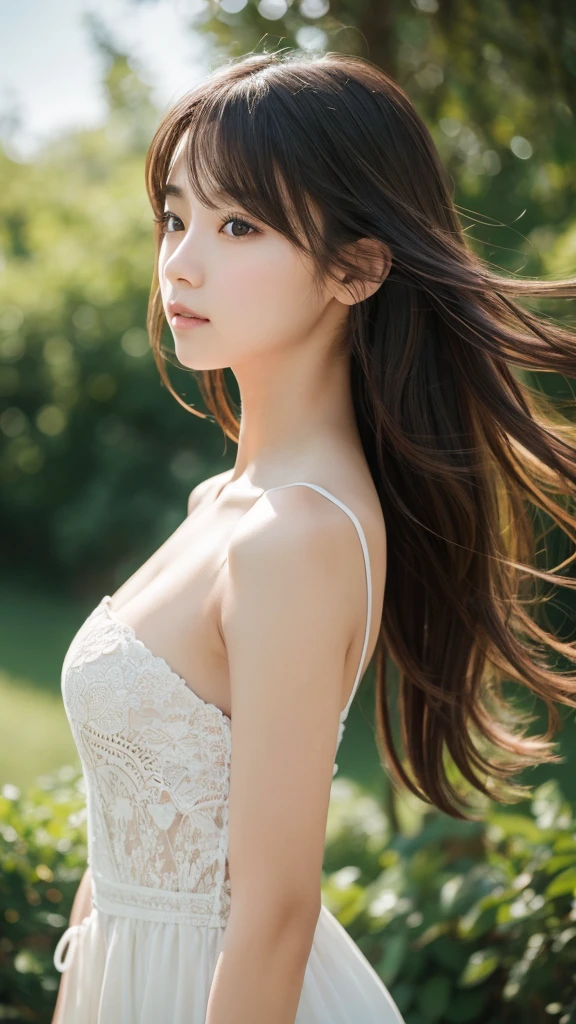 (One girl:1.3), alone,__Body parts__, Official Art, unity 8k wallpaper, Super detailed, beautiful and aesthetic, beautiful, masterpiece, 最high quality, born, masterpiece, Ultra HD Photos,, 最high quality, Ultra-high resolution, Realistic, sunlight, Full body portrait, stunningly beautiful,, Dynamic pose, Delicate face, bornきbornきとした目, (Side view), She's wearing a futuristic Iron Man mech, Red and Gold, Highly detailed abandoned warehouse background, Detailed face, Detailed, intricate and busy background, Messy, nice, Milky, Skin with attention to detail, Realistic skin detail, Pores are visible, Sharp focus, Volumetric Fog, 8K Ultra HD, Digital single-lens reflex camera, high quality, Film Grain, Fair skin, Photorealism, Lomography, A sprawling metropolis in a dystopian future, View from below, translucent