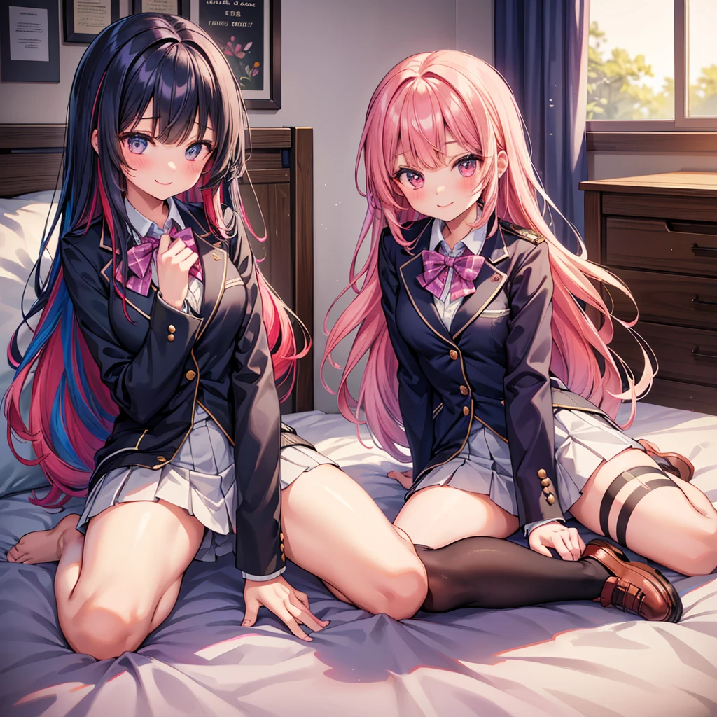 middle School girls,smile,Beautiful girls,The best quality to get you horny,Perfect Girl,Super cute girl,uniform,blazer,cardigan,Long Hair、She has her bangs down,Ultra HD,Young girl,Sex,Naughty Girls,Blowjob,Full body image,Disorganized,Beautiful girls,Multi-colored hair,The room,