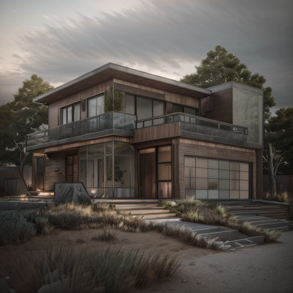 exterior design, landscape realistic, day 8k, High quality