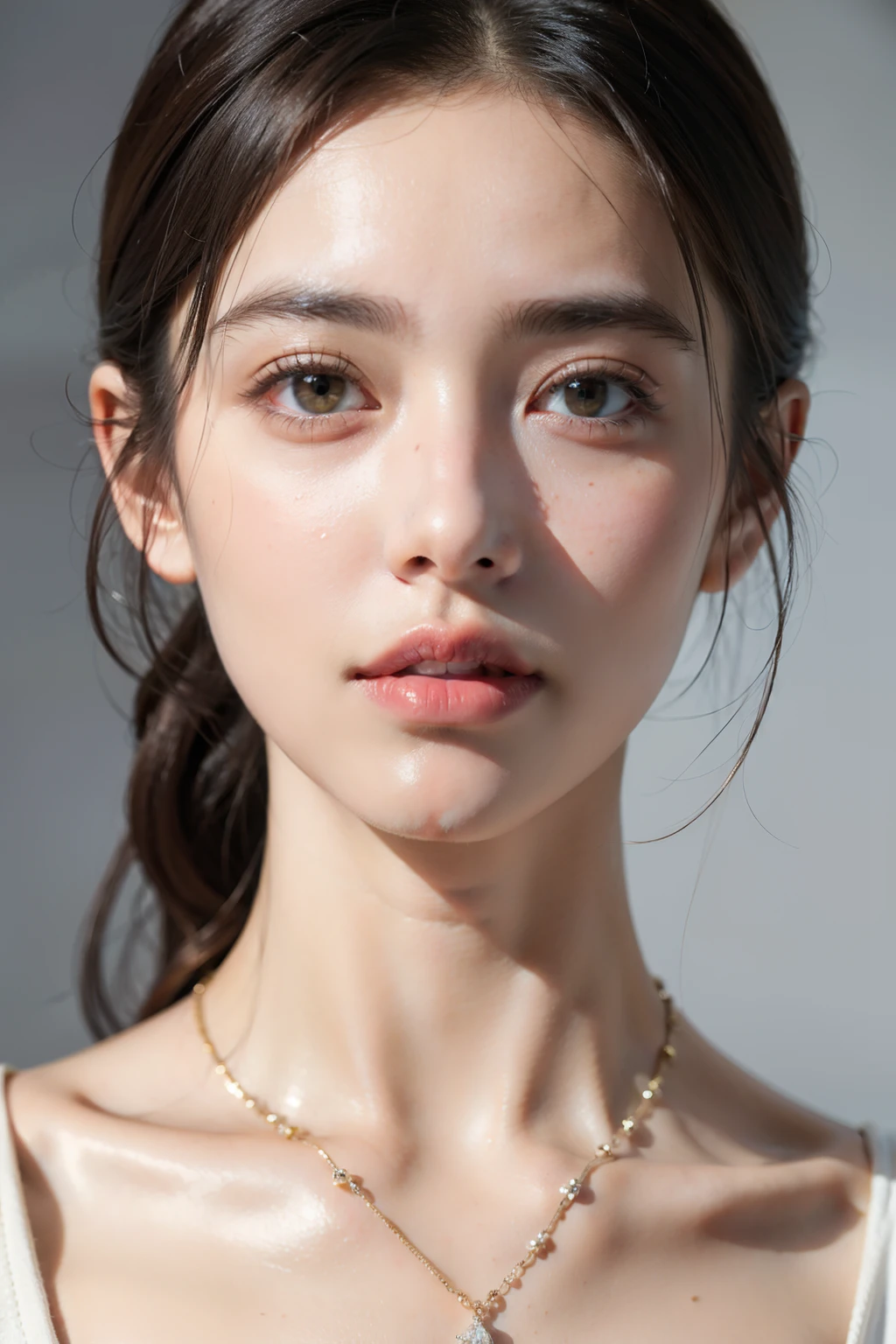 Pure desire style clean and exquisite beauty portrait