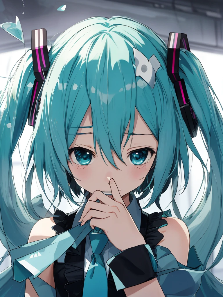 hatsune miku, cry