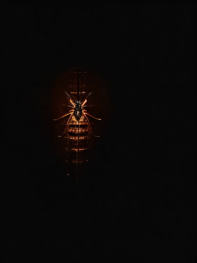 feel ill、Uncomfortable、insect、SCP173、Malformation、Pitch black background、Highest quality、4K